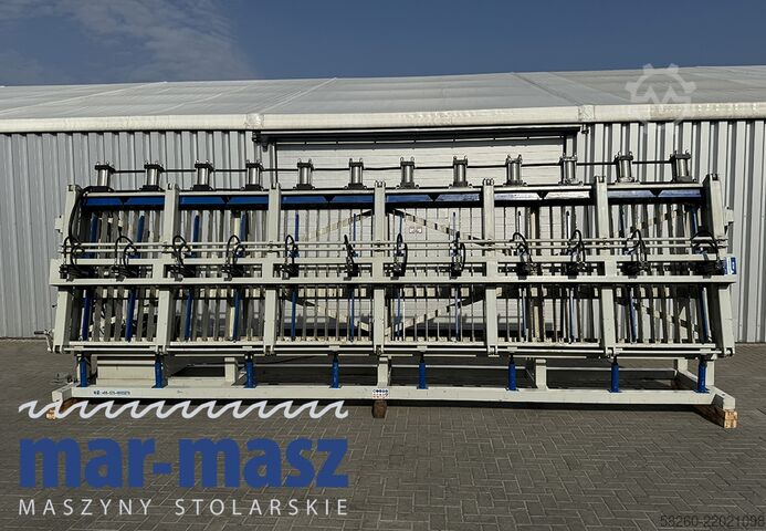 Prasa montażowa hydrauliczna do klejenia COMPOSER BHT 1-6200 12 siłowników