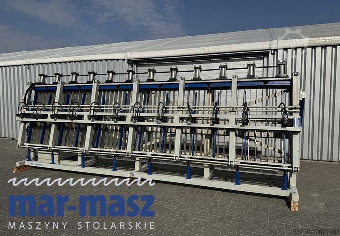 Prasa montażowa hydrauliczna do klejenia COMPOSER BHT 1-6200 12 siłowników