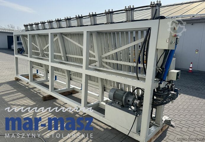 Prasa montażowa hydrauliczna do klejenia COMPOSER BHT 1-6200 12 siłowników