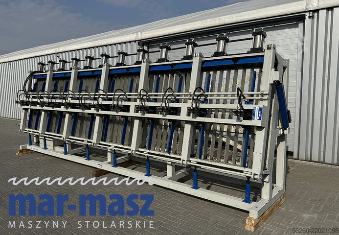 Prasa montażowa hydrauliczna do klejenia COMPOSER BHT 1-6200 12 siłowników