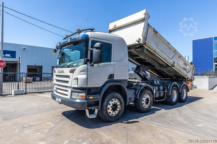 Ανατρεπόμενο φορτηγό SCANIA P380 CB  // BIBENNE