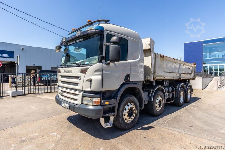 Ανατρεπόμενο φορτηγό SCANIA P380 CB  // BIBENNE