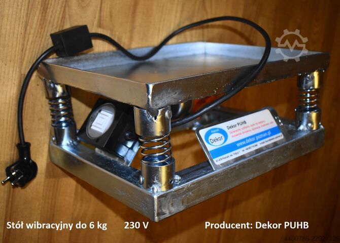 Litet vibrationsbord upp till 20 kg Dekor Poland 