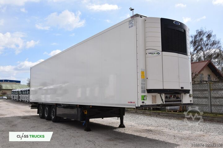 ψυκτικός ημιρυμουλκούμενος SCHMITZ CARGOBULL SKO Double Deck FP 60 Carrier Vector 1550 Lifting Axle