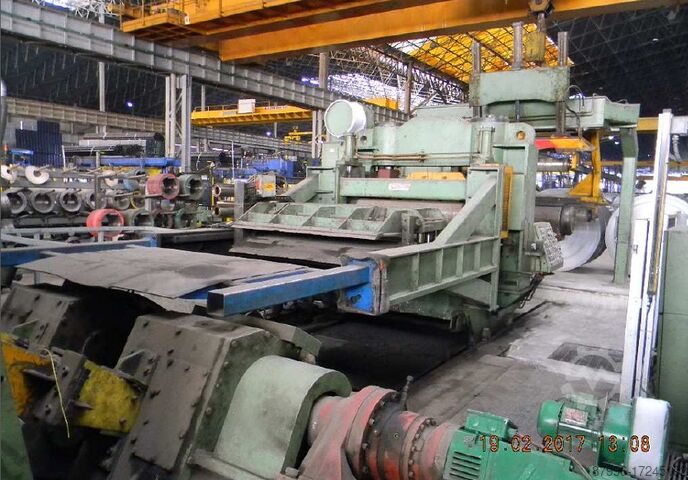 γραμμή κοπής σε μήκος και κοπής SALICO slitting line 1250x13mm x25t (A3797)