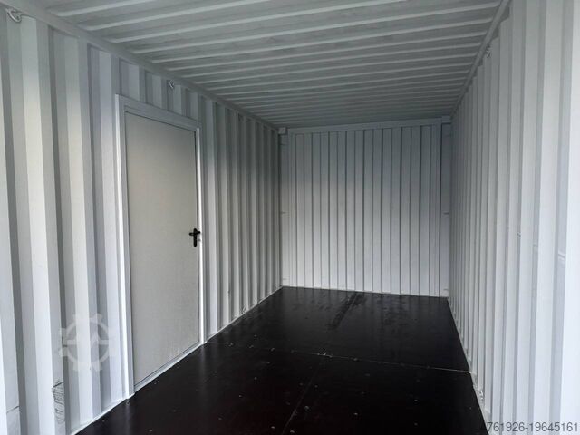 Seecontainer  20' DV Lagercontainer mit Personentür