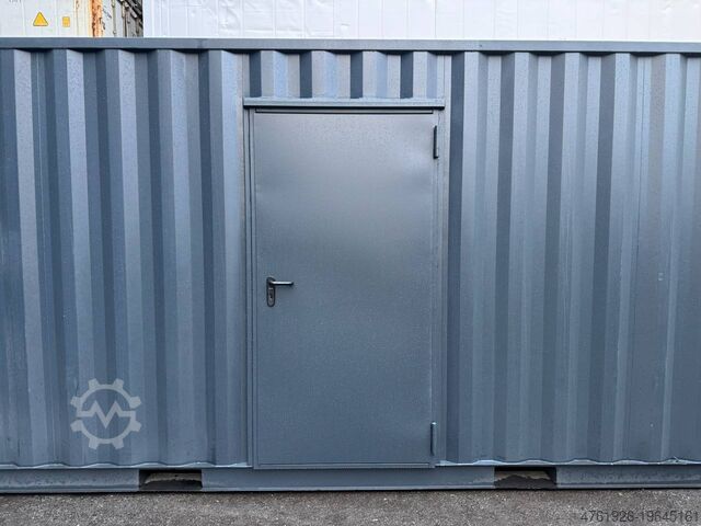 Seecontainer  20' DV Lagercontainer mit Personentür