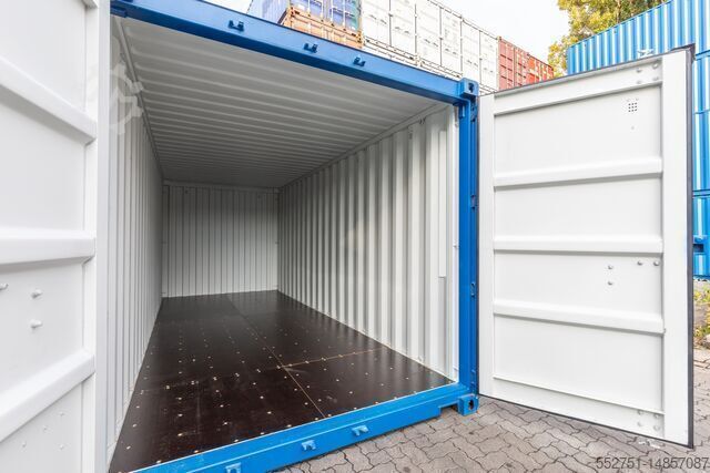 Scheepscontainer 20-Fuß Lagercontainer 20-Fuß Container RAL7035 HAMBURG