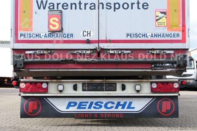 Åben sættevogn med presenning PEISCHL 3ESP0S Schubboden Seitliche Türen Liftachse