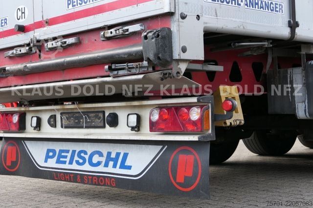 Åben sættevogn med presenning PEISCHL 3ESP0S Schubboden Seitliche Türen Liftachse