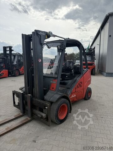 Diesel gaffeltrucks Linde H35D