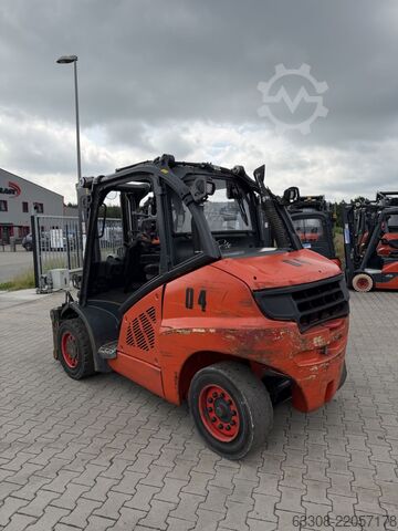 Diesel gaffeltrucks Linde H50D-02 Containerfähig