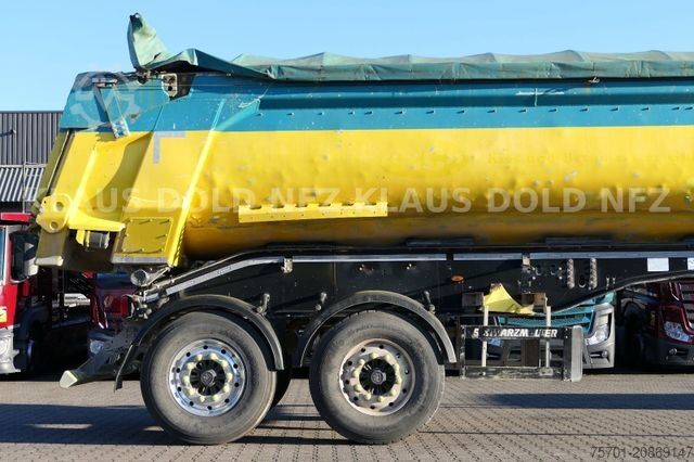 Kippers oplegger SCHWARZMÜLLER SM Kippmulde Plane SAF-Achsen Kamera