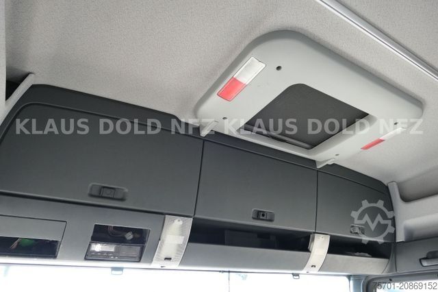 Flaklastbil med kapell MAN TGX 18.400 Retarder Komplettzug mit Anhänger