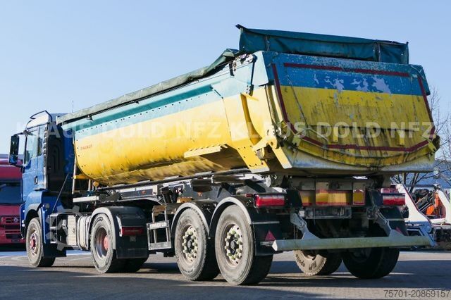 Basculantă MAN TGS 18.500 Kippmulde Komplettzug Schwarzmüller