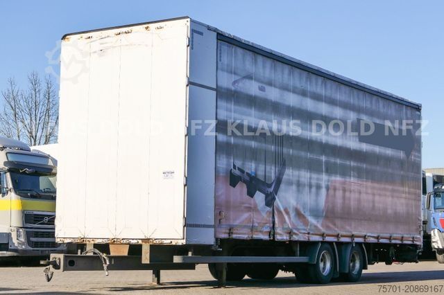 Åben trailer med presenning  Stürenberg SDAH Durchladesystem Tandem Anhänger