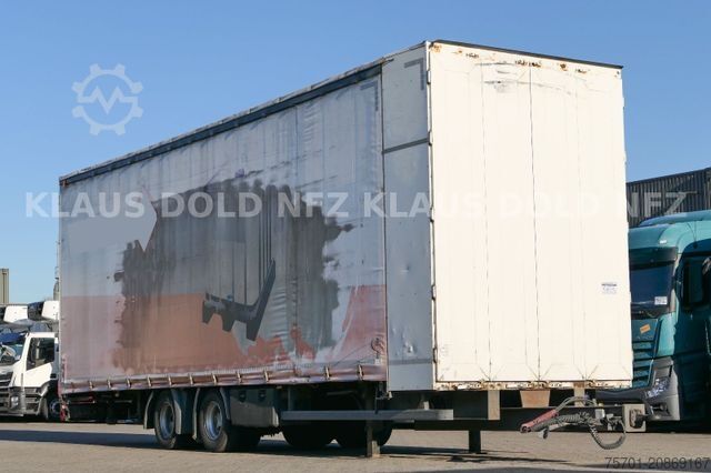 Åben trailer med presenning  Stürenberg SDAH Durchladesystem Tandem Anhänger