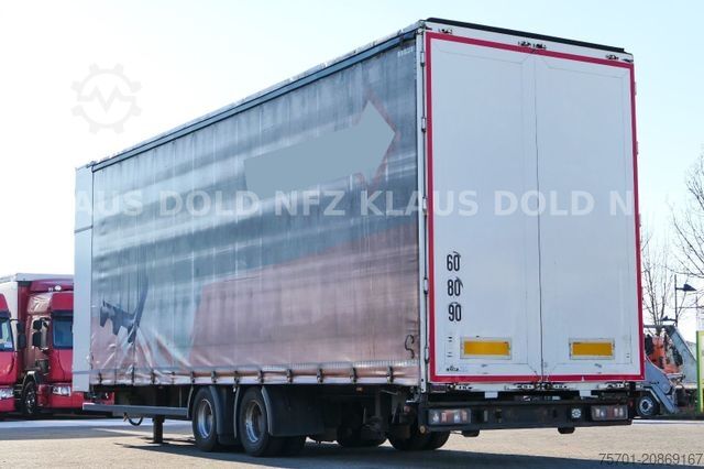 Åben trailer med presenning  Stürenberg SDAH Durchladesystem Tandem Anhänger