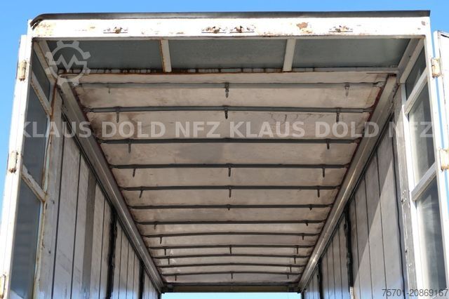 Åben trailer med presenning  Stürenberg SDAH Durchladesystem Tandem Anhänger