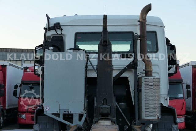 Kanca kasalı yük kamyonu (roll-off) MAN TGS 35.500 Abrollkipper Mobas Retarder 8x4 Euro6