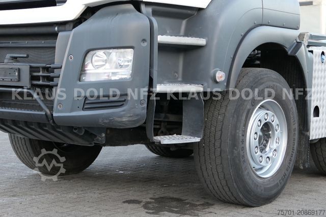 Kanca kasalı yük kamyonu (roll-off) MAN TGS 35.500 Abrollkipper Mobas Retarder 8x4 Euro6