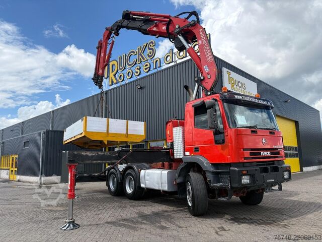 Estándar-SZM Iveco EUROTRAKKER 60E35 + FASSI F 600 XP 6X EXT. + JI...