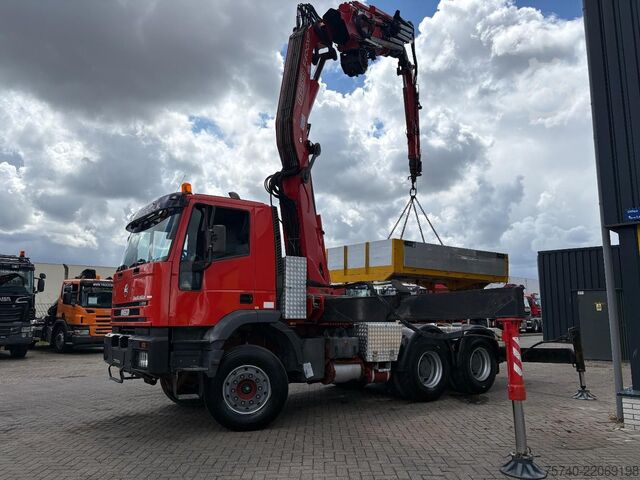 Estándar-SZM Iveco EUROTRAKKER 60E35 + FASSI F 600 XP 6X EXT. + JI...