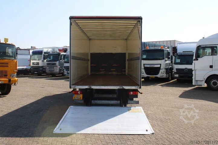 Koffer DAF LF 180 + Euro 6 + Dhollandia Lift + 12t