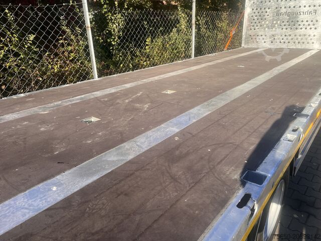 Åben trailer Möslein T 3 Plato 10,5 m  3 Achs Jumbo- Plato- Anhänger 10,50 m, Mega