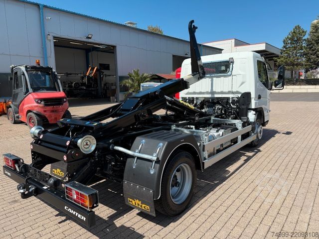 Camião porta-contentores de gancho FUSO Fuso Canter 9c18 Abrollkipper