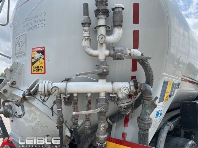 Siloauflieger FELDBINDER KIP 45.3*45m³ Kippsilo*4 Domdeckel*BPW Eco