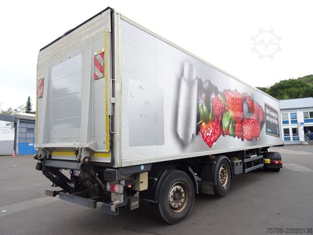 Kofferauflieger ACKERMANN-FRUEHAUF 2-Achs*11,7 m*Frigoblock* 2t LBW*Lenk+Lift Achse