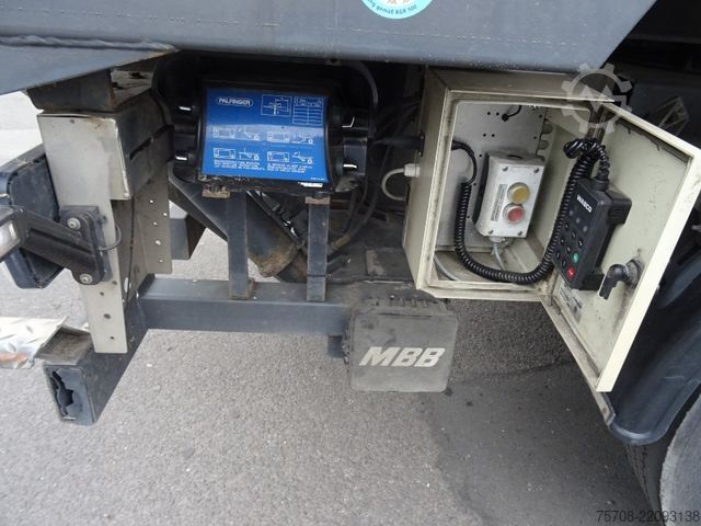 Kofferauflieger ACKERMANN-FRUEHAUF 2-Achs*11,7 m*Frigoblock* 2t LBW*Lenk+Lift Achse
