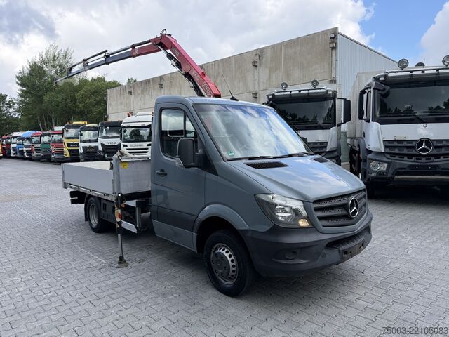Autokranwagen Mercedes-Benz Sprinter 516 Kran Fassi F40