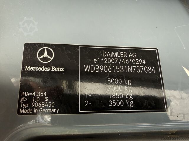 Autokranwagen Mercedes-Benz Sprinter 516 Kran Fassi F40