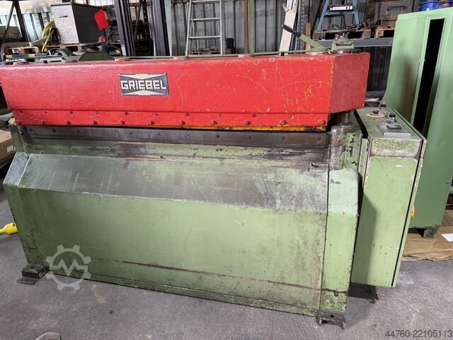 Blechrichtanlage mit Ablänganlage Griebel BRA 1550 * 2mm