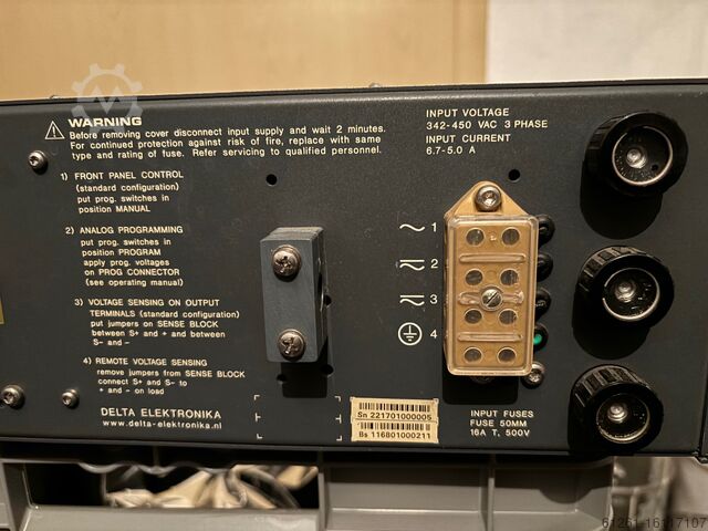Μονάδα παροχής ρεύματος Παροχή ρεύματος Delta Elektronika SM300-10D