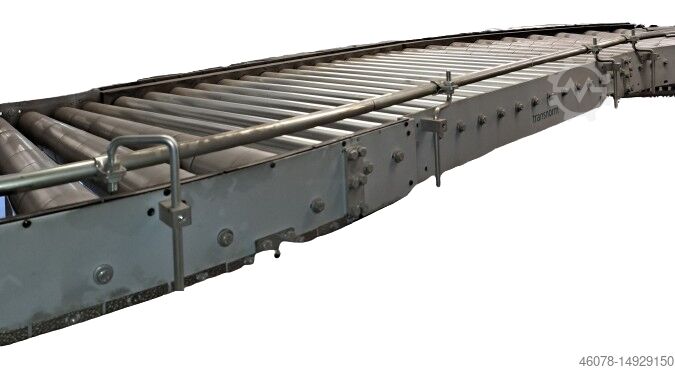 Rol-curvecombinatie aan beide zijden lopend... Transnorm 45°-1200-900-800 IR800 1551 mm