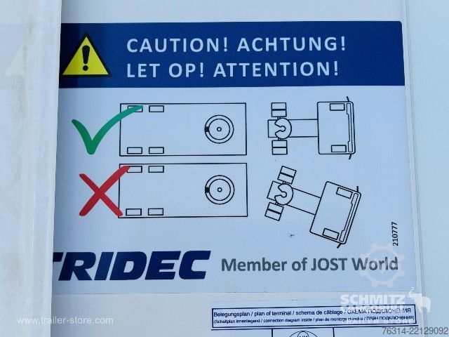 Koeloplegger Schmitz Cargobull Tiefkühler Standard Ladebordwand