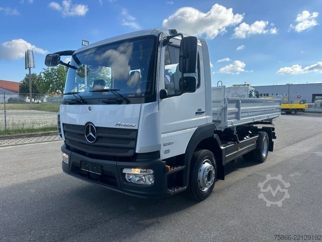 Kiepwagen MERCEDES-BENZ 1223 K Atego 3 Kipper Meiller 3 Seiten 2xAHK