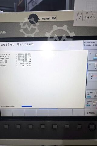 Universal bearbejdningscenter Wemas VZG 65-5A