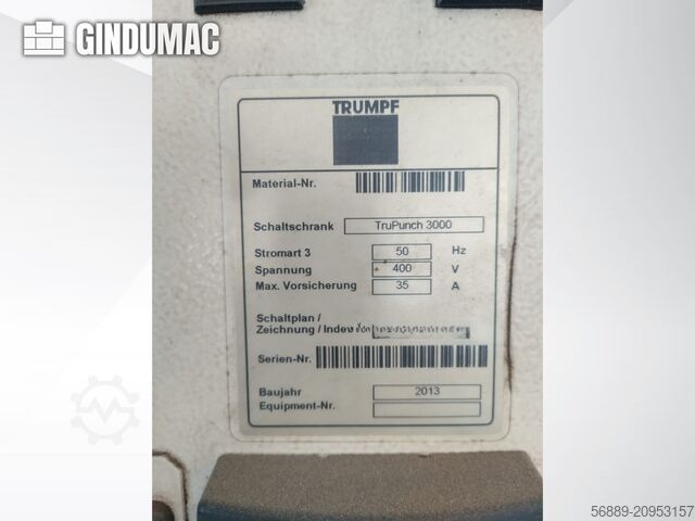  TRUMPF TRUPUNCH 3000 (S11)