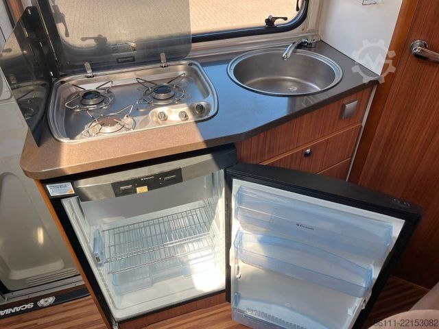 Caravana semiintegrada ADRIA Sport 573 DF - Festbett -  - Klima -