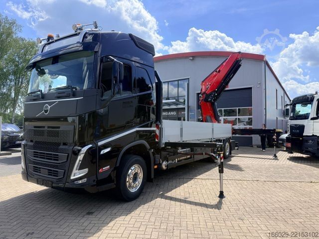 Platós teherautó VOLVO FH 540 6x2 Container Fassi F545 Heck 360° 100%