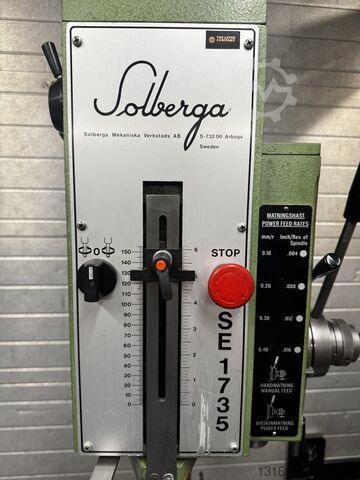 Solberga GM 1735 pelarborrmaskin Solberga GM1735