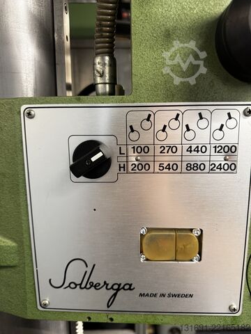 Solberga GM 1735 pelarborrmaskin Solberga GM1735