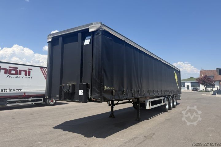 Öppen semitrailer med kapell  FPS 3B Plane /  Swiss-Vehicle