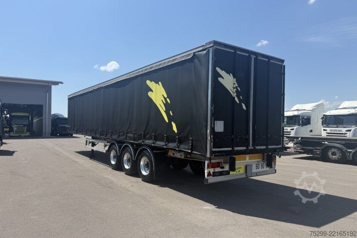 Öppen semitrailer med kapell  FPS 3B Plane /  Swiss-Vehicle