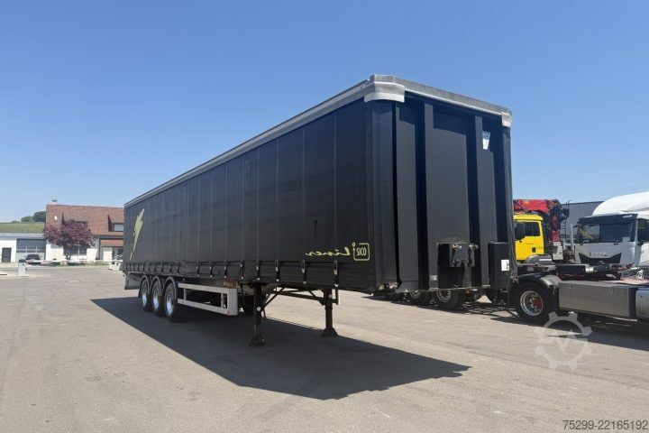 Öppen semitrailer med kapell  FPS 3B Plane /  Swiss-Vehicle