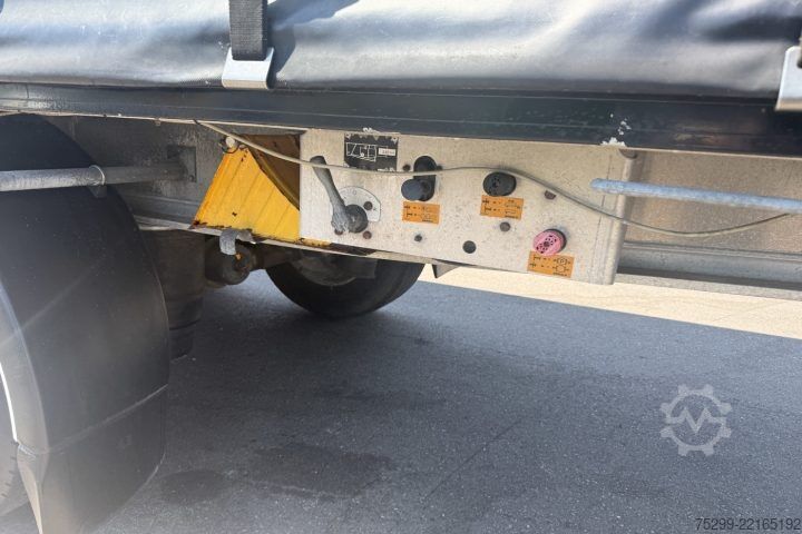 Öppen semitrailer med kapell  FPS 3B Plane /  Swiss-Vehicle